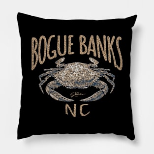 Bogue Banks, North Carolina, Blue Crab Pillow