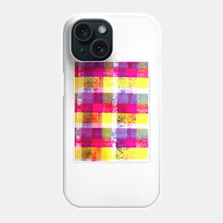 Plaid Grafitti Phone Case