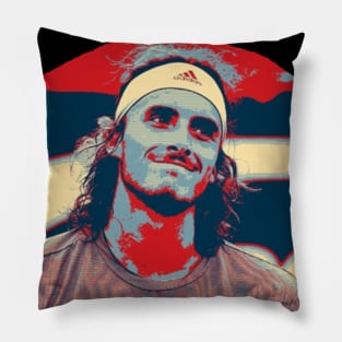 stefanos tsitsipas Pillow