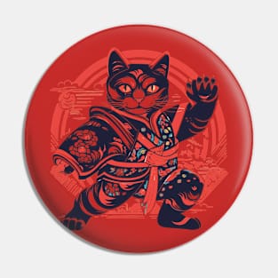 Edo cat Pin