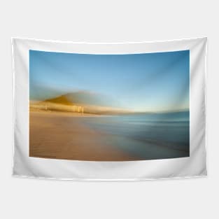 Mount Maunganui theme abstract photography Tapestry