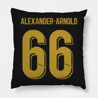 Trent Alexander Arnold Gold & Black Pillow