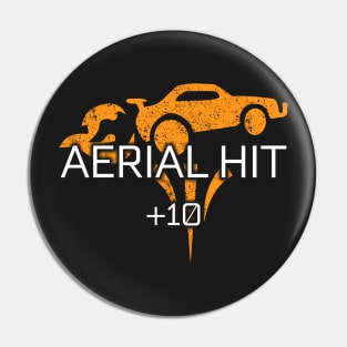 Rocket League Video Game Aerial Hit Funny Gifts Pin