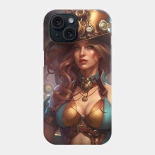 Beautiful Steampunk Lady Phone Case