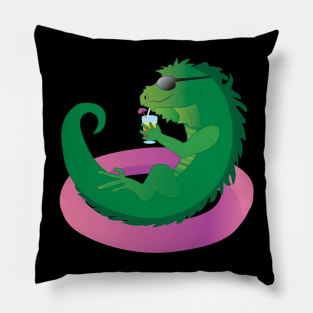 Iguana Floating Pillow