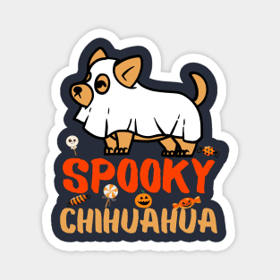 Spooky Chihuahua Magnet