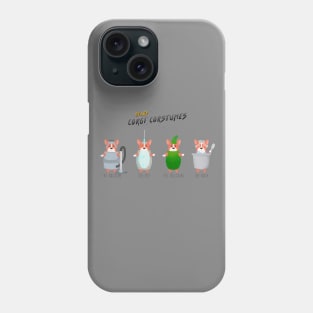 Scary Corgi Costumes Phone Case