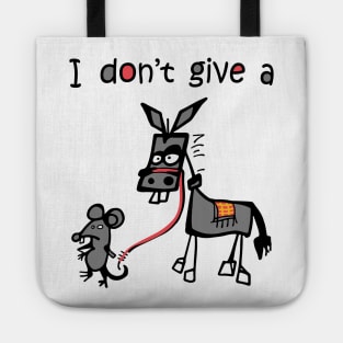 i dont give a funny christmas Tote