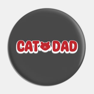 Cat Dad Pin