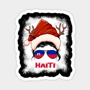 Haiti girl, Haitian Christmas gift , Regalo Navidad Haiti Magnet