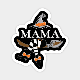 mama witch halloween Magnet