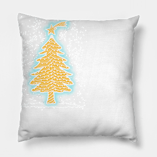 GINGERBREAD CHRISTMAS TREE Pillow