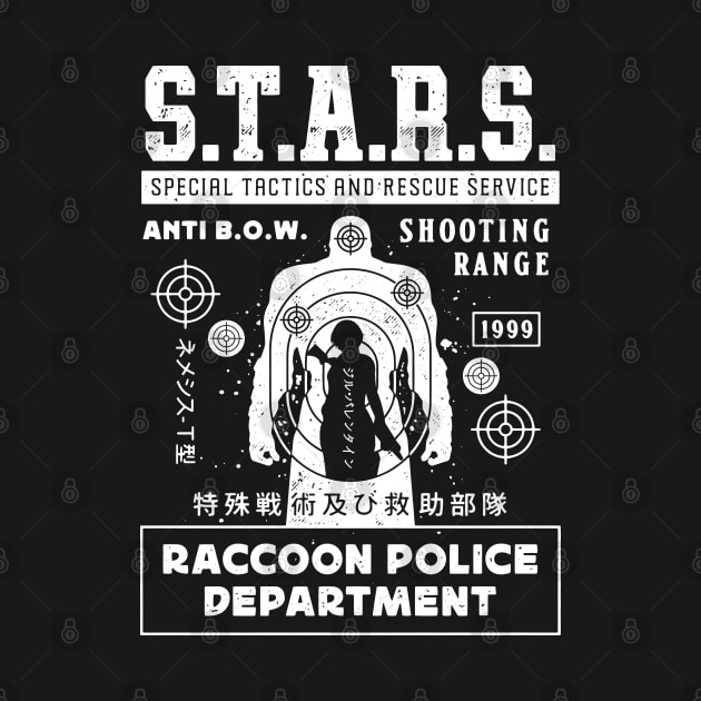 Raccoon City Shooting Range White by Lagelantee