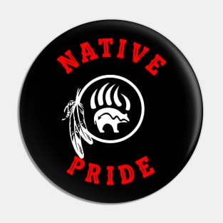 NATIVE PRIDE 13 (BEAR) Pin