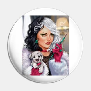 Cruella de Vil Pin