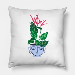 Strelitzia houseplant Pillow