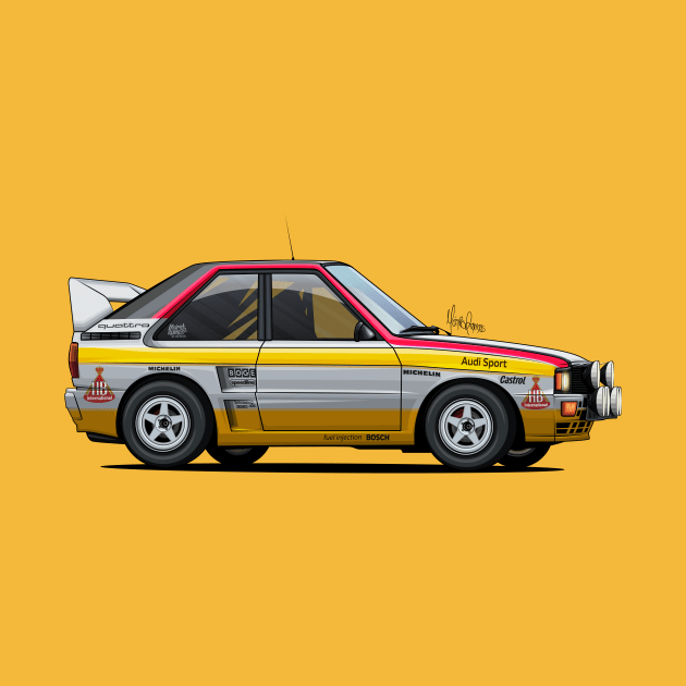 Sport A1 A2 Rally Group B by Mario Ramos Rally Art