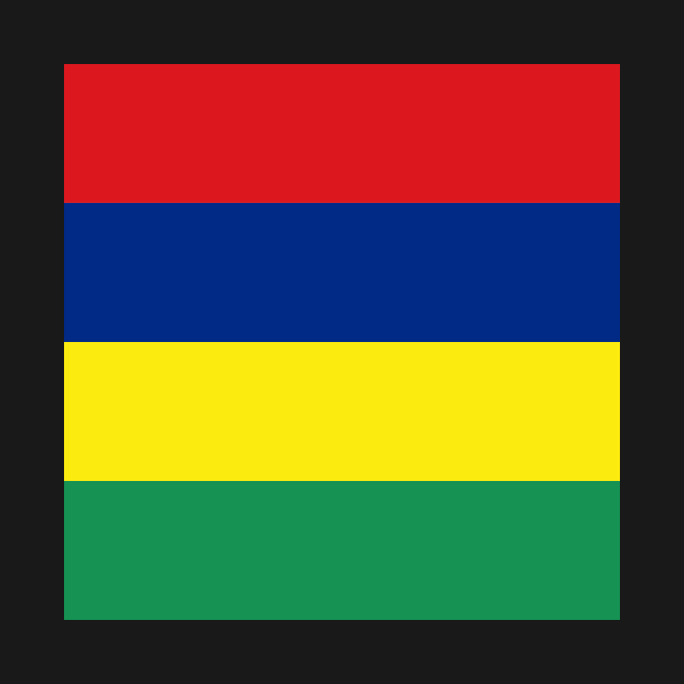 Mauritius flag by flag for all