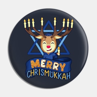 Merry Chrismukkah Pin