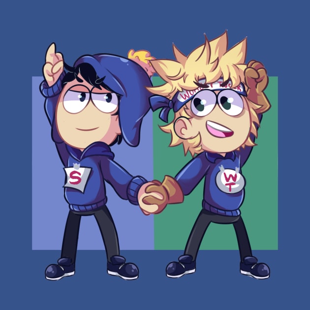 Wonder Tweek and Super craig by Midnight_rabbit