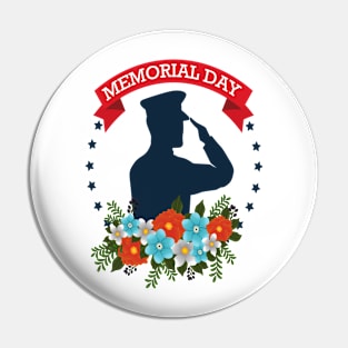 Memorial day Pin