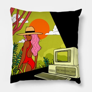 Cyberjourney Pillow