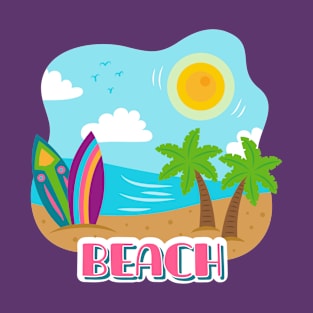 Surf Beach T-Shirt