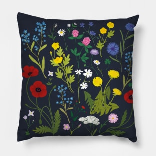 Wildflowers Pillow