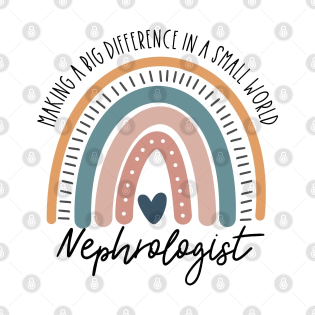 Nephrologist Rainbow Boho by IndigoPine