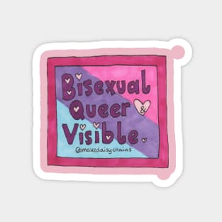 Bisexual Queer Visible Magnet