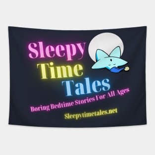 Sleepy Time Tales Podcast Logo 2022 Tapestry