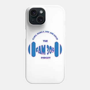 The Fam 305 two color T-Shirt Phone Case