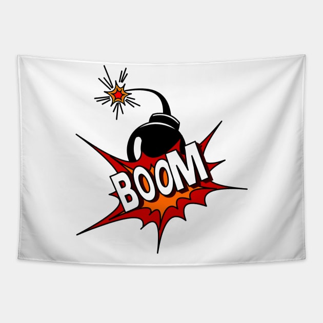 Boom Tapestry by kreativesrk