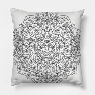 Decorative Color Mandala Pillow