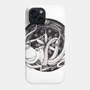 Ollie the Octopus Mandala Phone Case