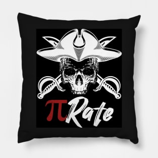 Pi rate Pi Shirt for international Pi Day Pillow