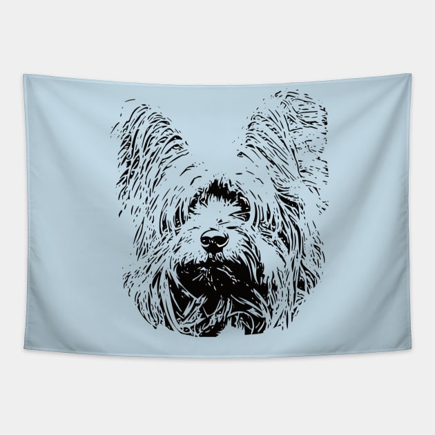 Yorkshire Terrier Yorkie Tapestry by DoggyStyles