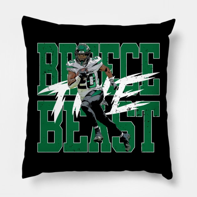 Breece Hall Pillow by Off the Dome