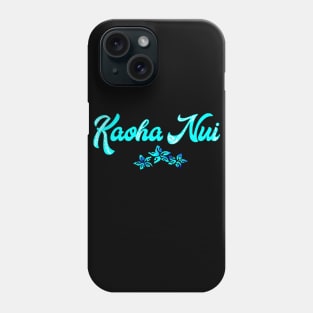 KAOHA NUI (Blue lagoon) Phone Case