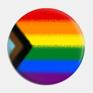 Progress Pride Flag Pin