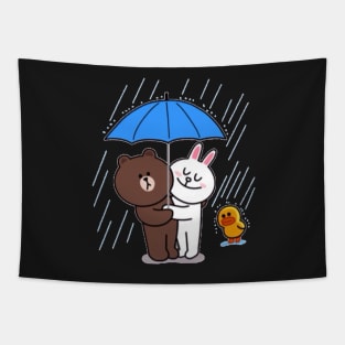 brown and cony Tapestry