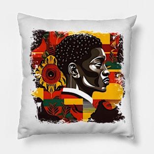 I Am Black History - Black History Month African American T-Shirt Pillow