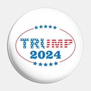 Trump 2024 America First Pin