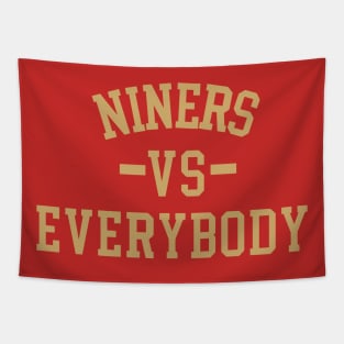 Niners Vs Everybody Tapestry