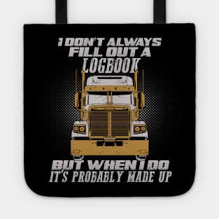 Funny Trucker Truck Driver Gift Tote