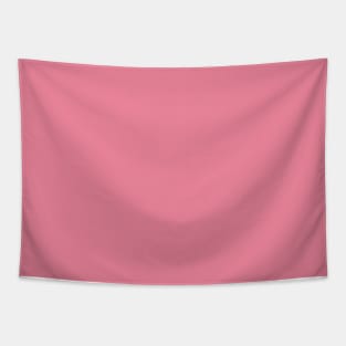 Watermelon Pink Plain Solid Color Tapestry