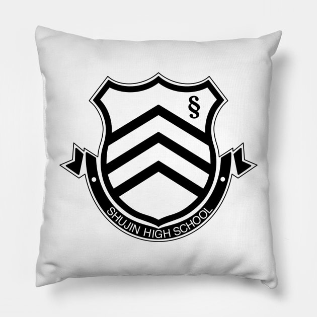 Shujin Academy Emblem Pillow by FallenClock