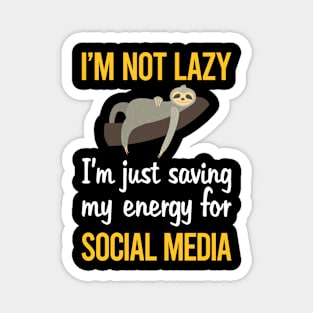 Saving Energy For Social Media Magnet