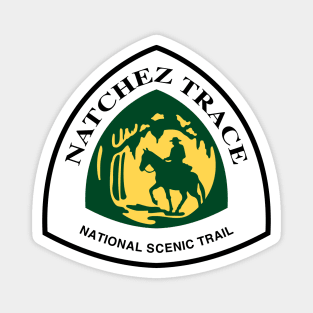 Natchez Trace National Scenic Trail marker Magnet