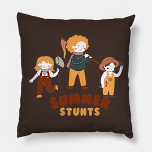 Summer Stunts Pillow